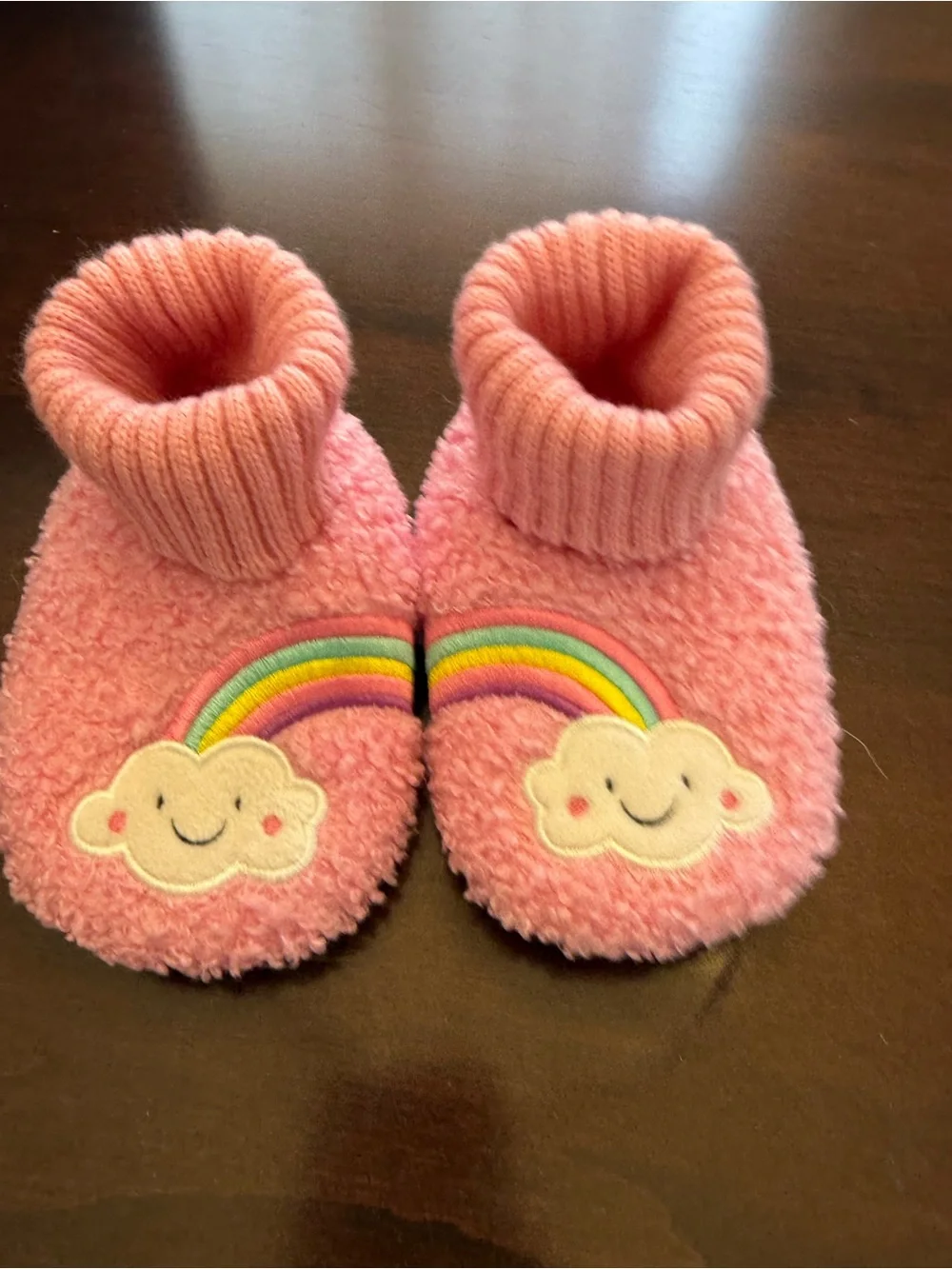 Toddler Rainbow Slippers